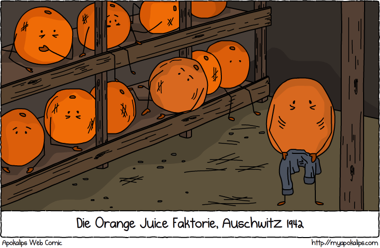 Ich bin Orangensaft!